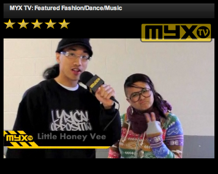 MYX TV Feature littleHONEYvee