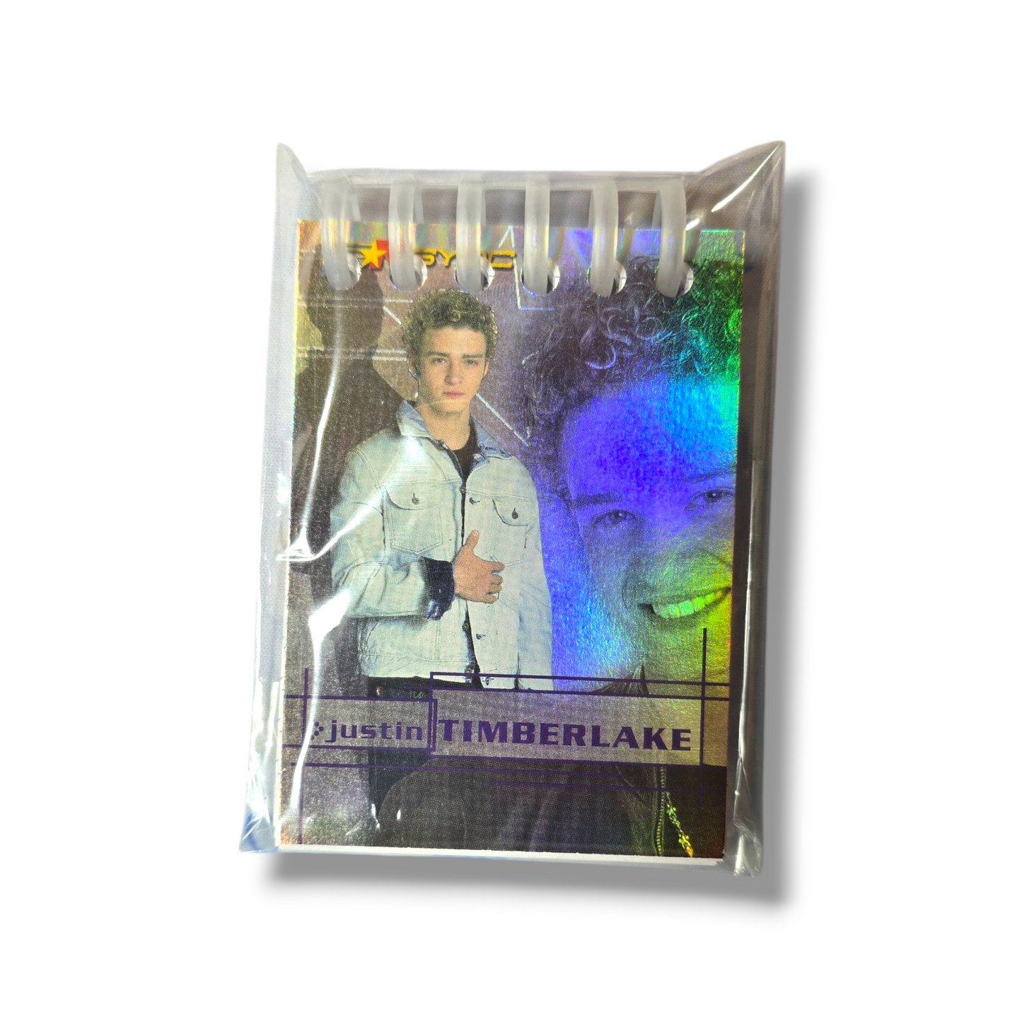 *NSYNC UPCYCLED MINI NOTEBOOK