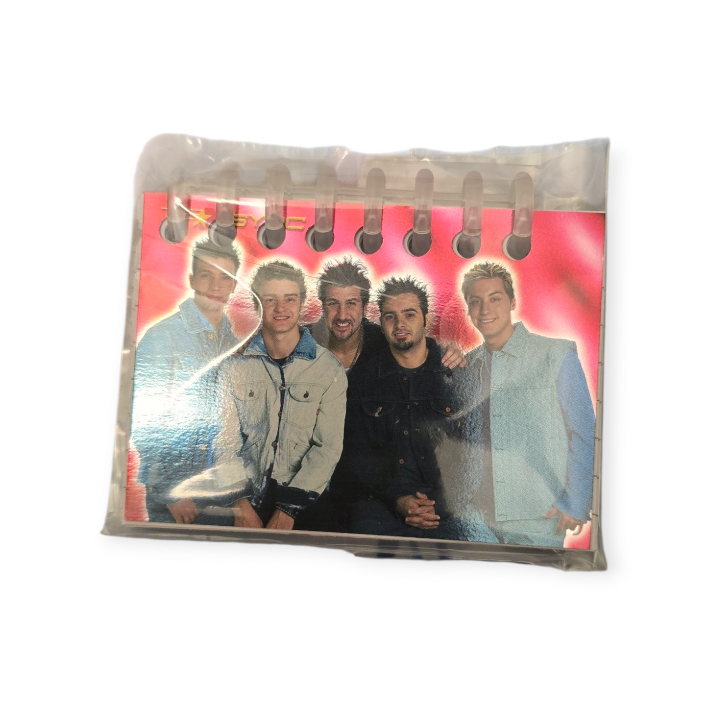 *NSYNC UPCYCLED MINI NOTEBOOK