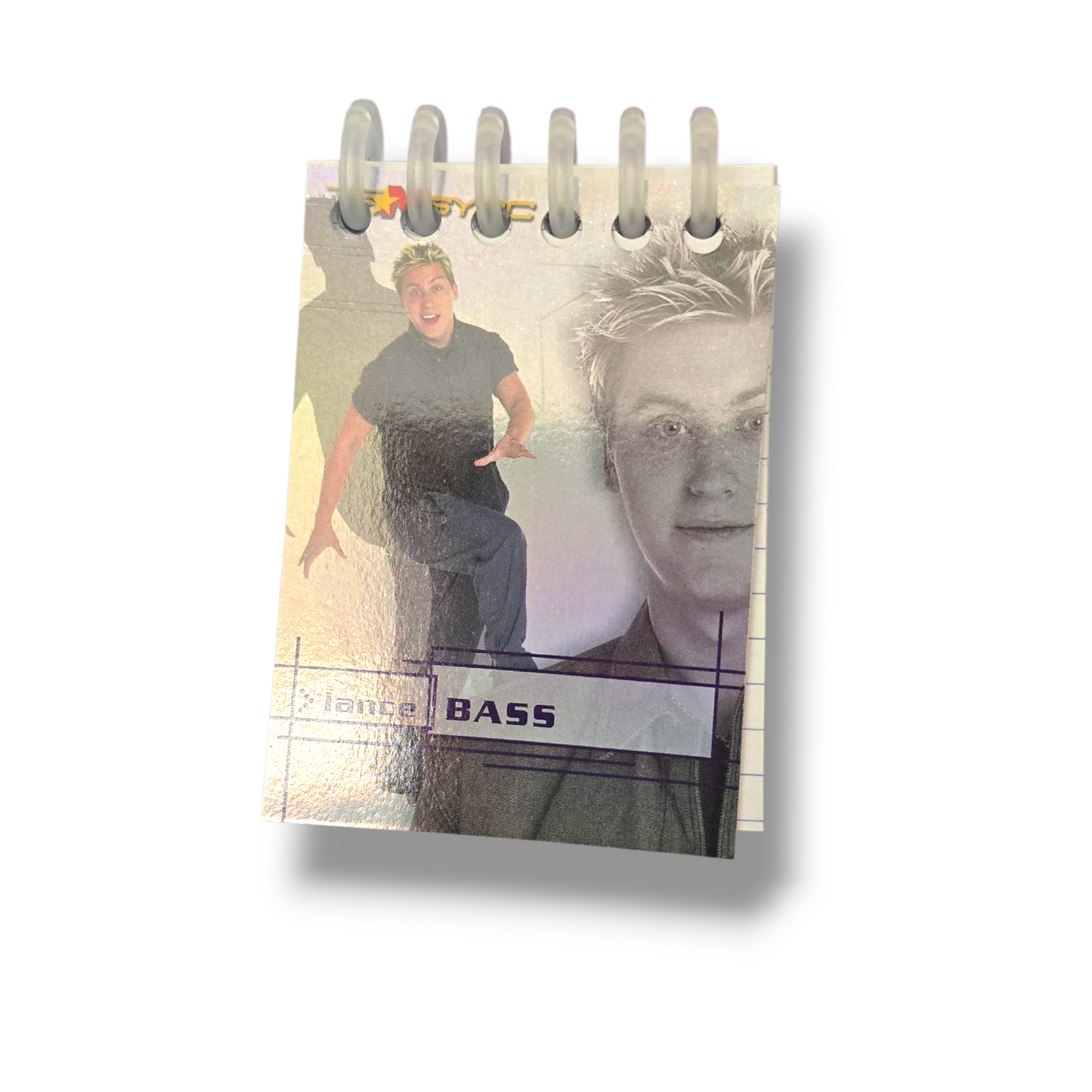 *NSYNC UPCYCLED MINI NOTEBOOK