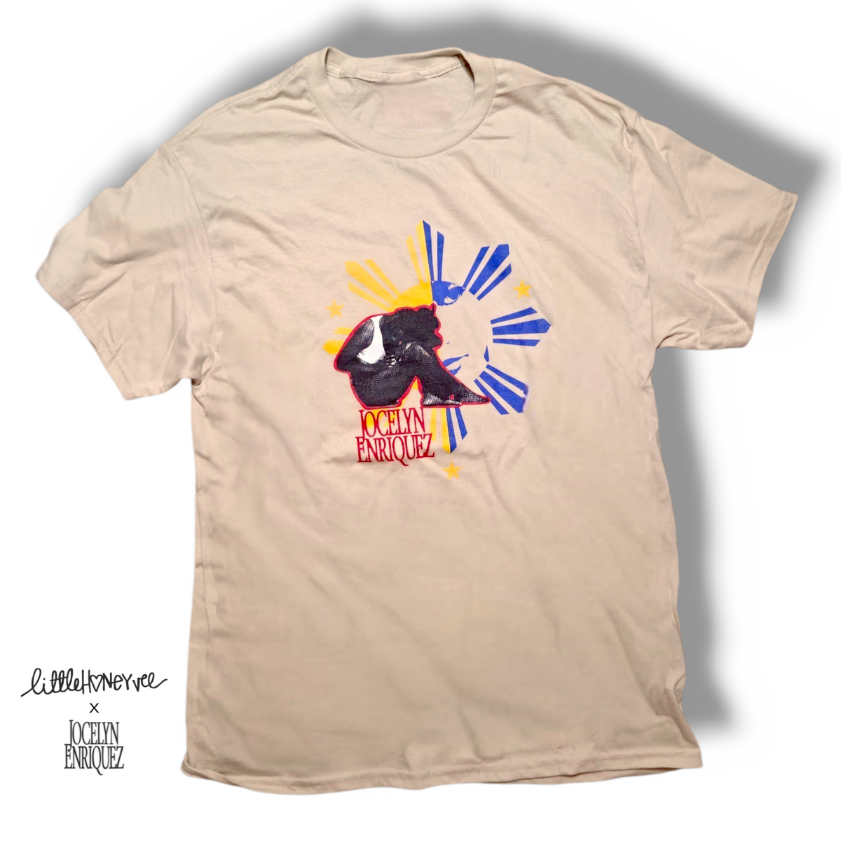 JE x LHV FIL-AM HISTORY MONTH Adult TEE BEIGE