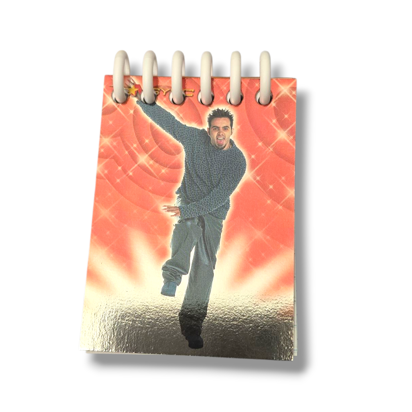 *NSYNC UPCYCLED MINI NOTEBOOK