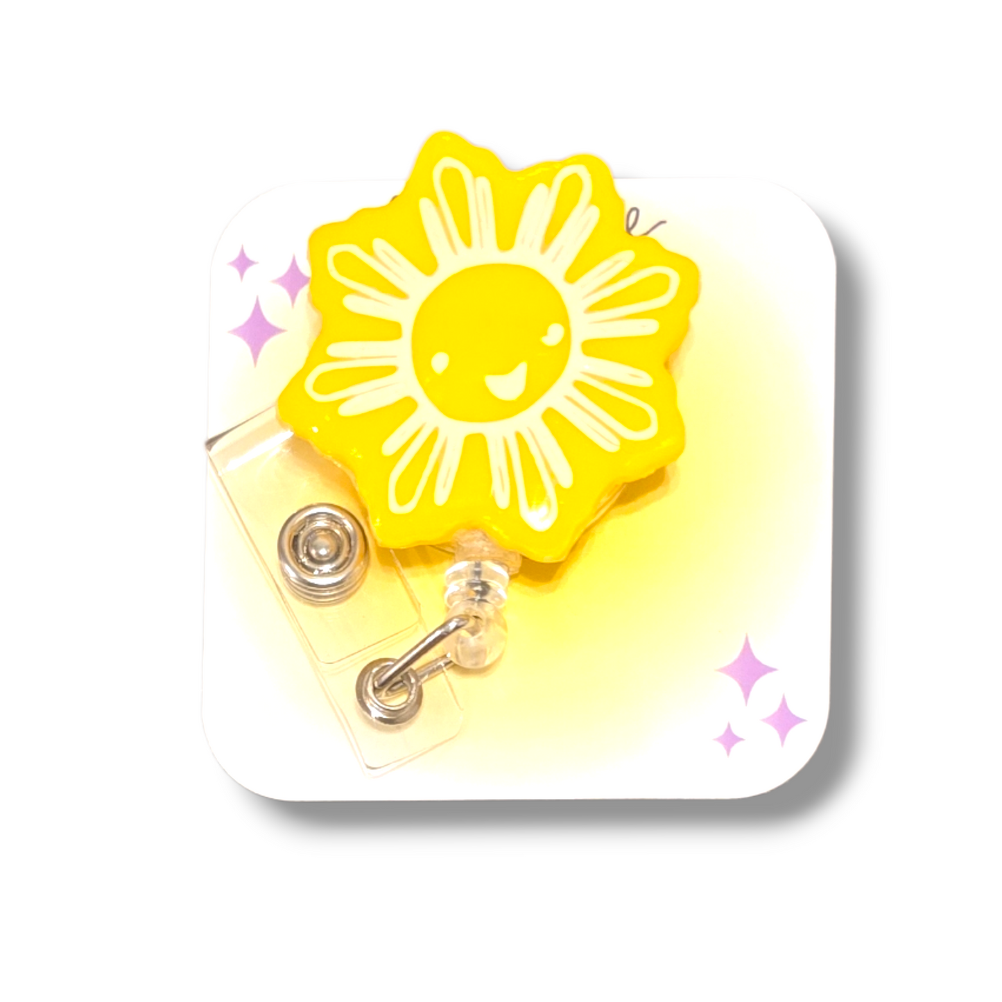 Filipino Sunny ID Badge Reels