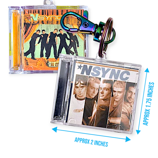 *NSYNC MINI CD KEYCHAINS