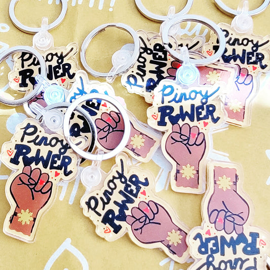Pinoy Power Keychain