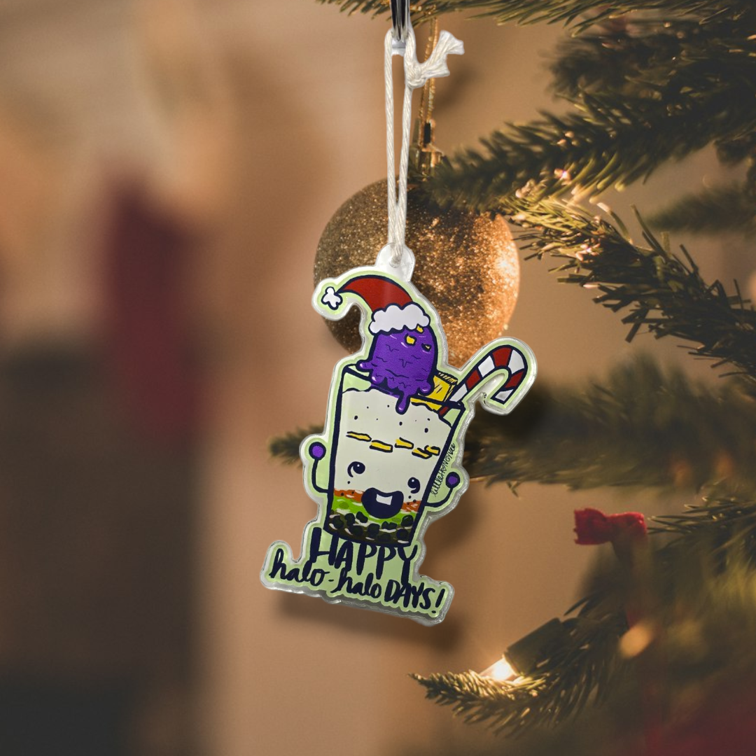 HALO-HALO BABY ORNAMENT