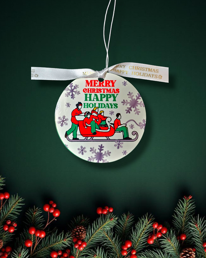 MCHH SLAY PRINTED WOODEN ORNAMENTS