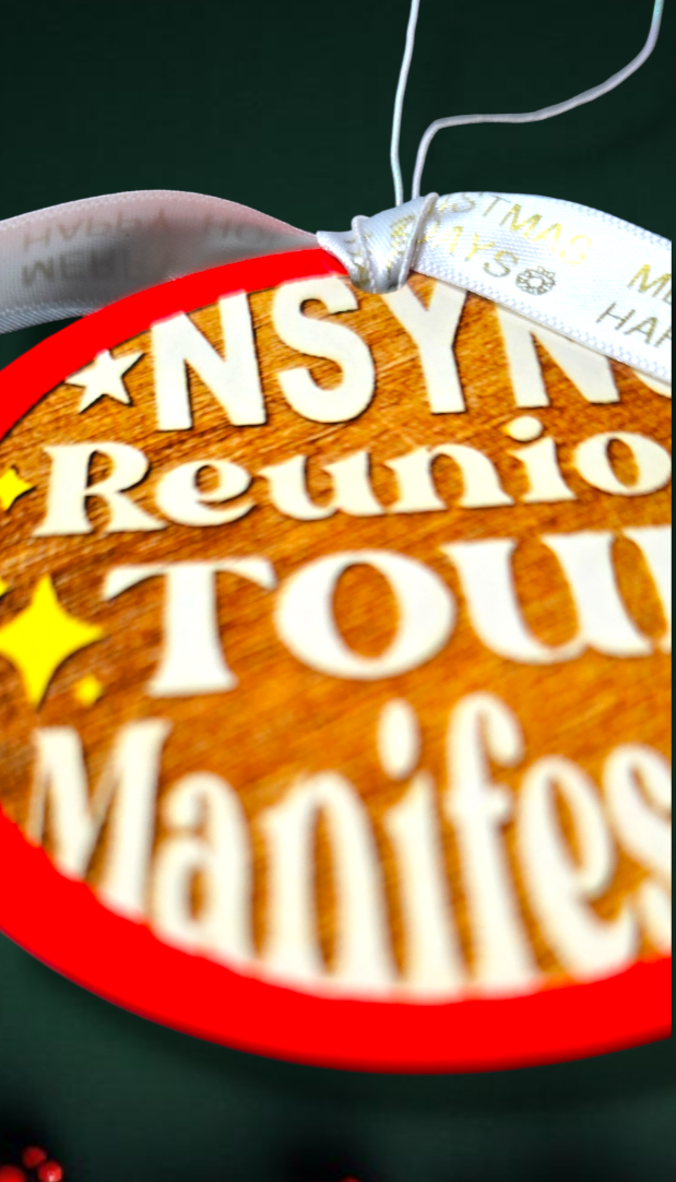 *NSYNC REUNION MANIFESTOR ORNAMENT