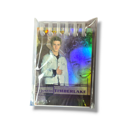 *NSYNC UPCYCLED MINI NOTEBOOK