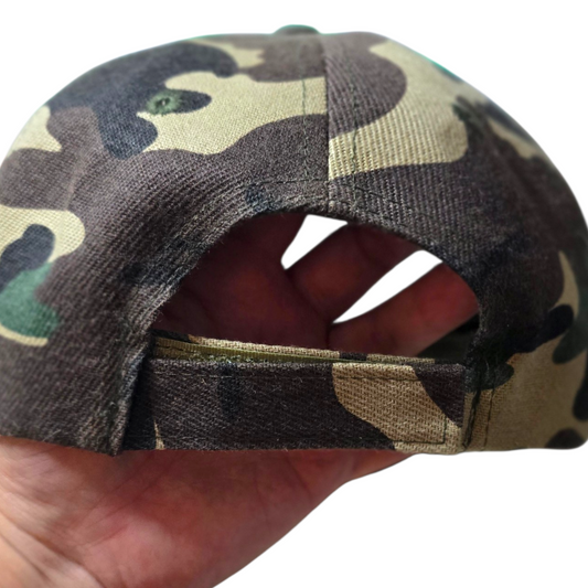 EMBROIDERED PINAY CAMO HAT