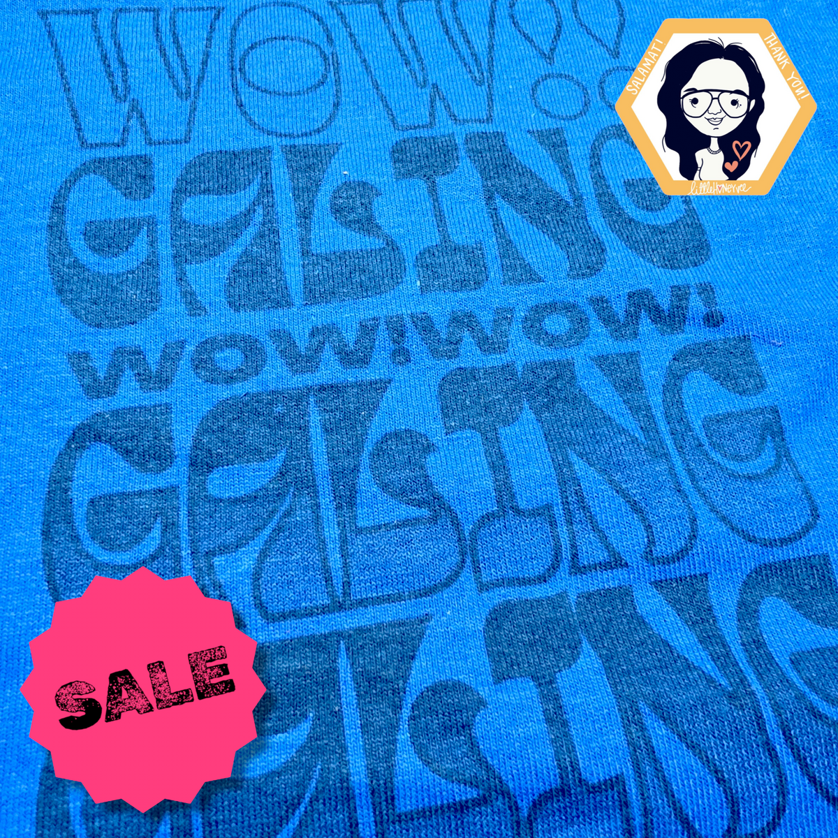 $ale WOW!GALING kids tee