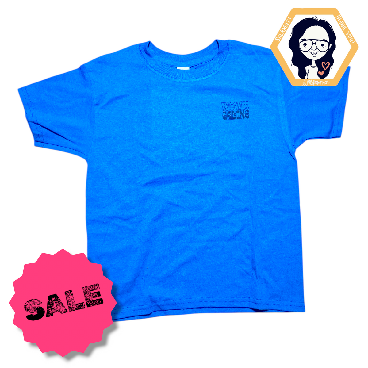 $ale WOW!GALING kids tee