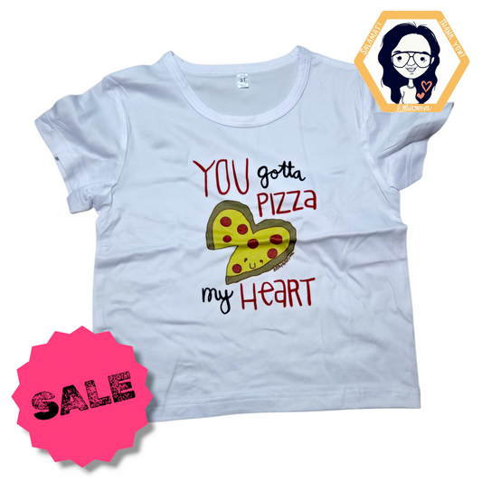 $ALE Pizza my Heart BABY TEE