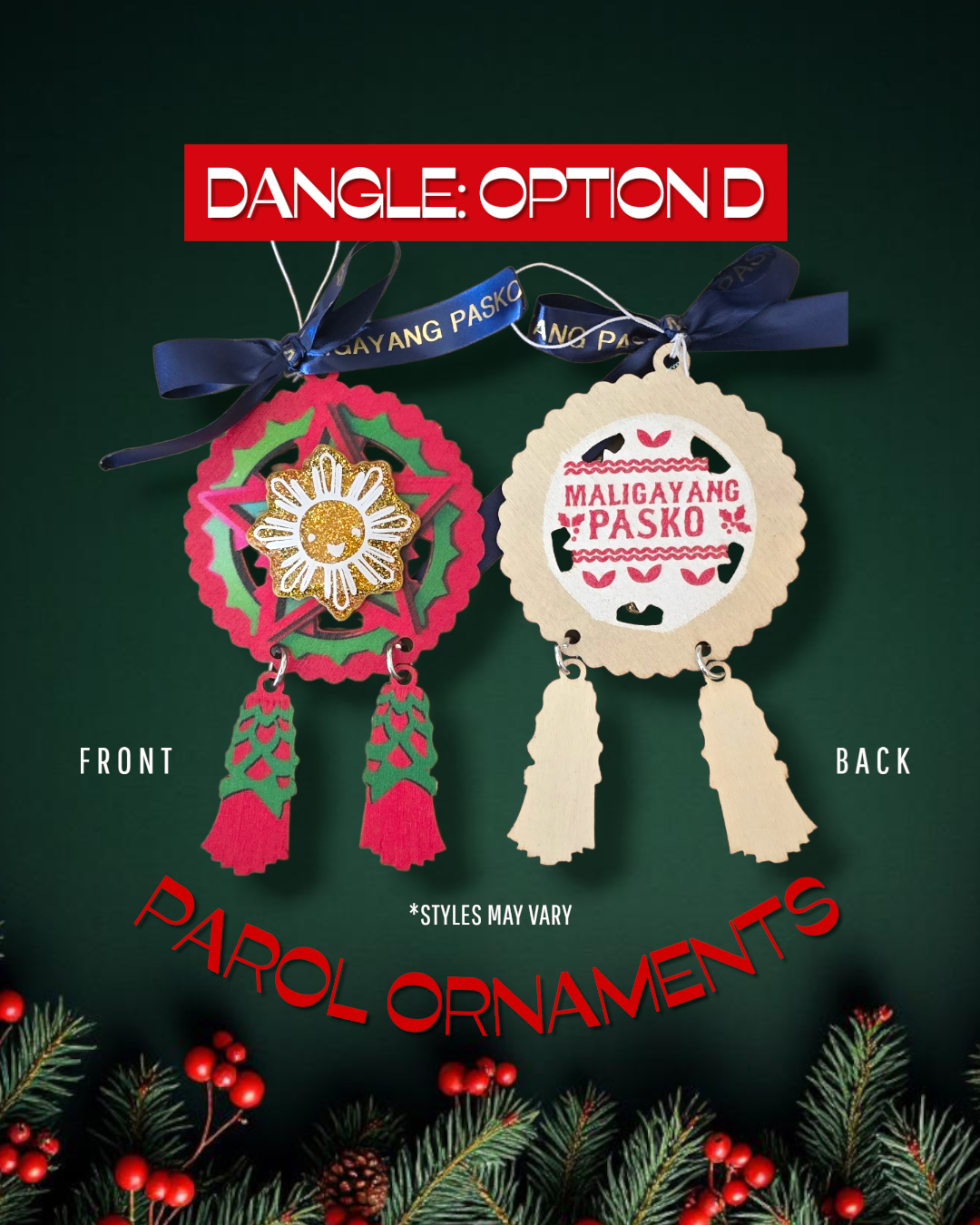 PAROL DANGLE ORNAMENTS