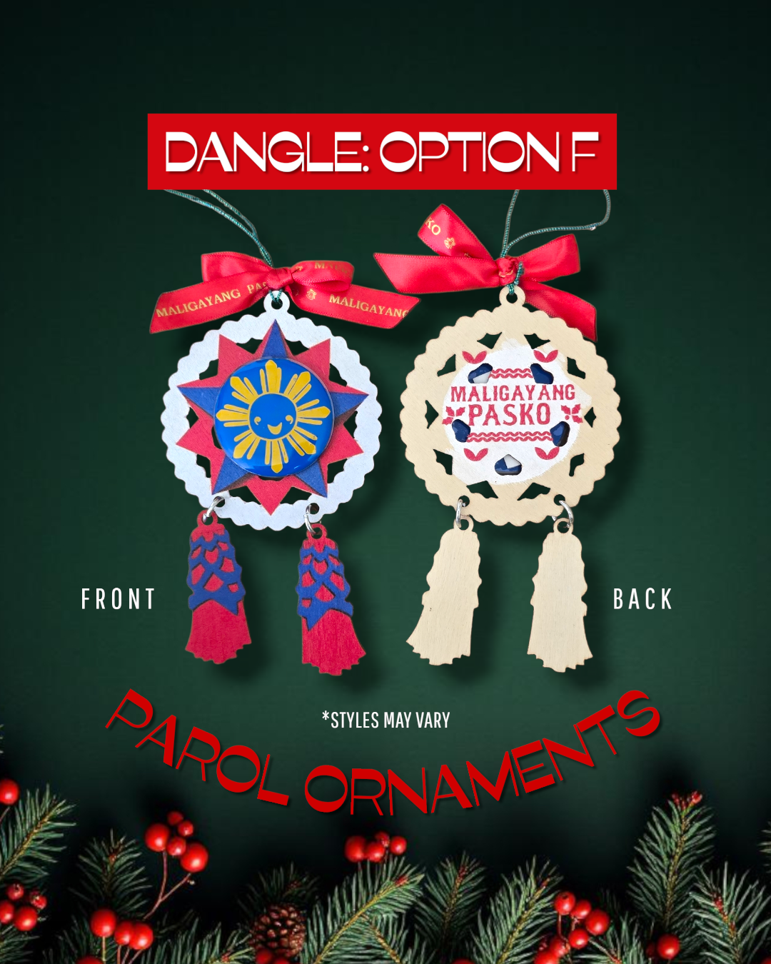 PAROL DANGLE ORNAMENTS