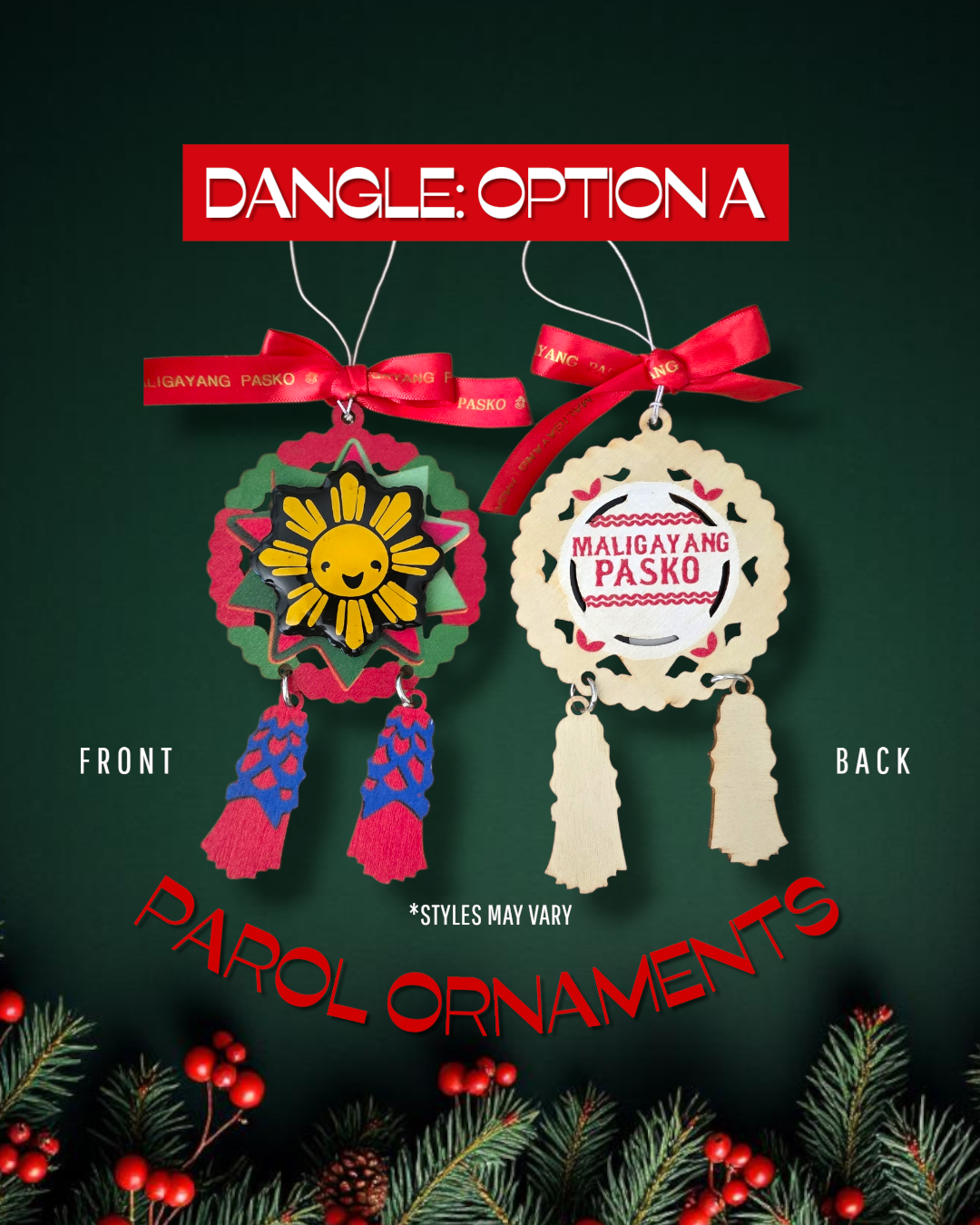 PAROL DANGLE ORNAMENTS