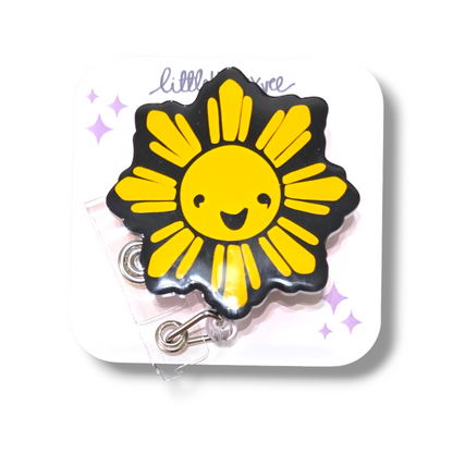 Filipino Sunny ID Badge Reels