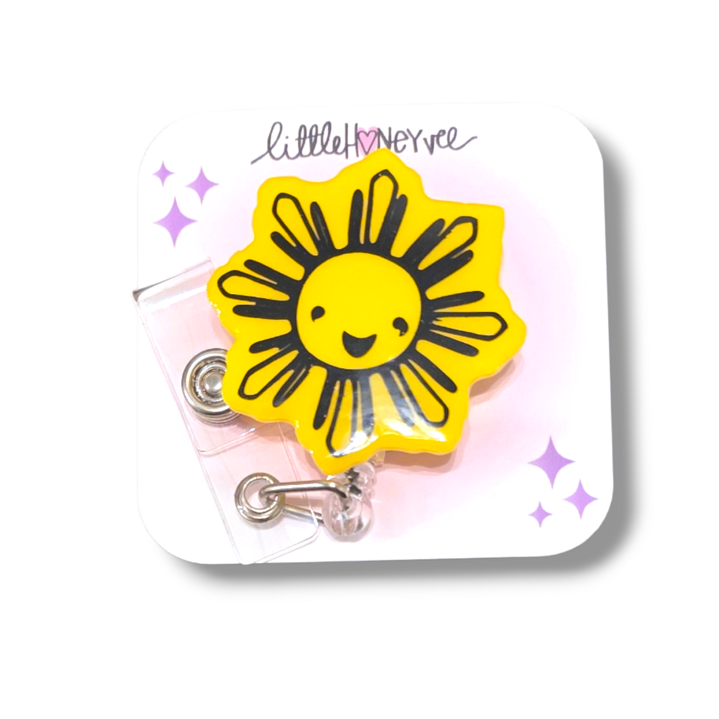 Filipino Sunny ID Badge Reels