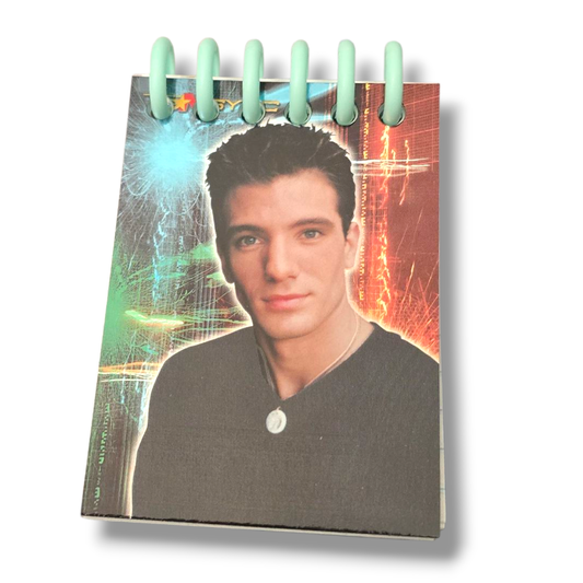 *NSYNC UPCYCLED MINI NOTEBOOK
