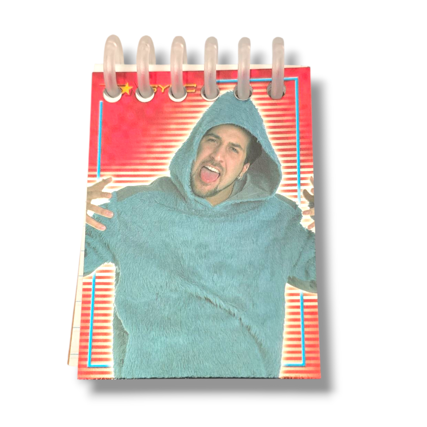 *NSYNC UPCYCLED MINI NOTEBOOK