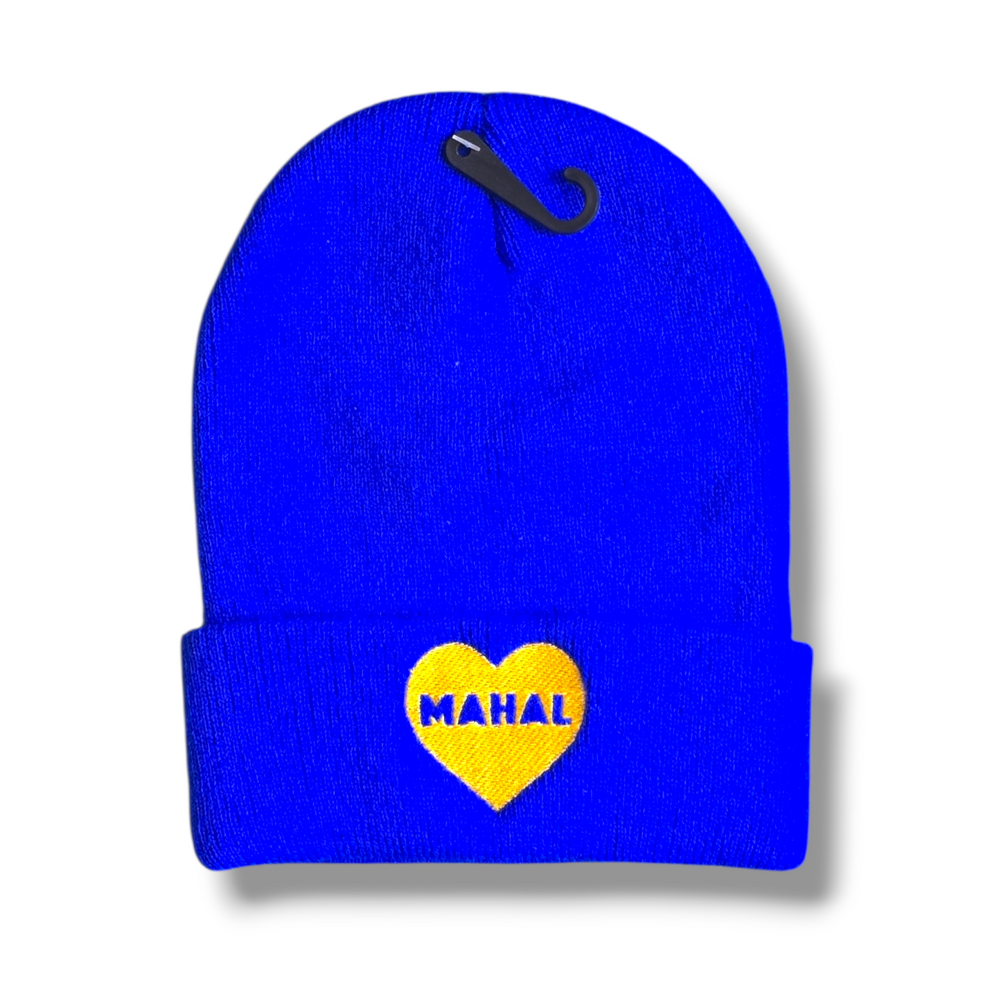 MAHAL Cuffed Beanie - Blue/Yellow