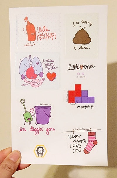 Love You Postcard Set