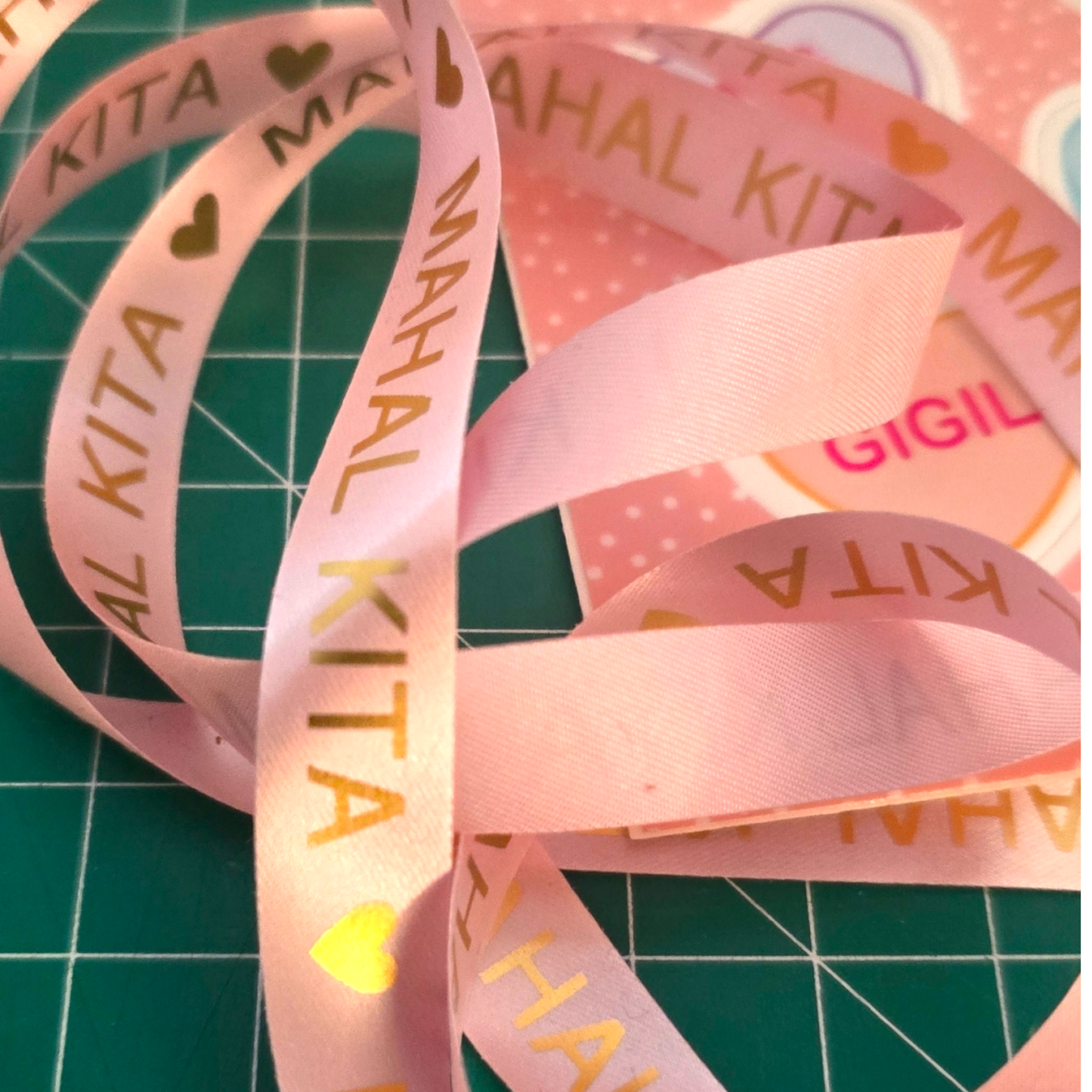 Mahal Kita Satin Ribbon