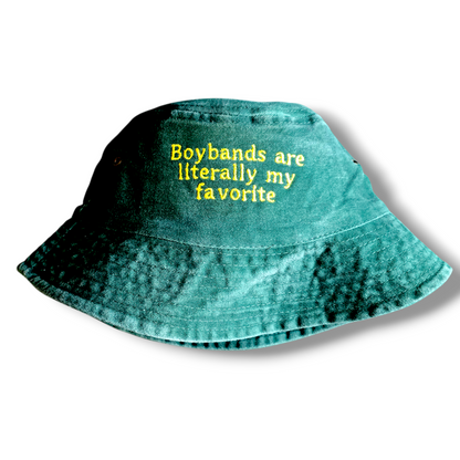 BOYBANDS ARE LITERALLY MY FAVORITE Bucket Hat