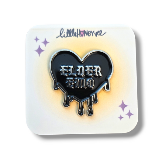 ELDER EMO ENAMEL PIN