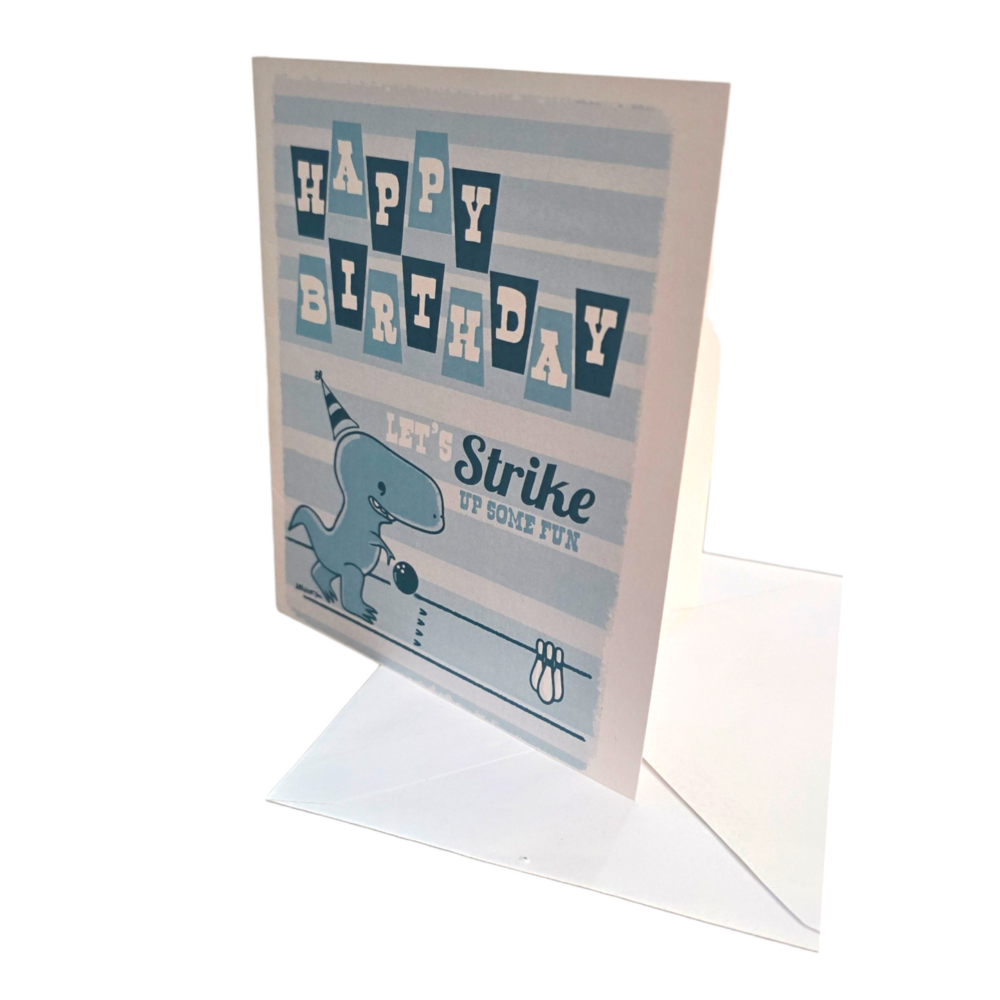 Happy Birthday bowling Card