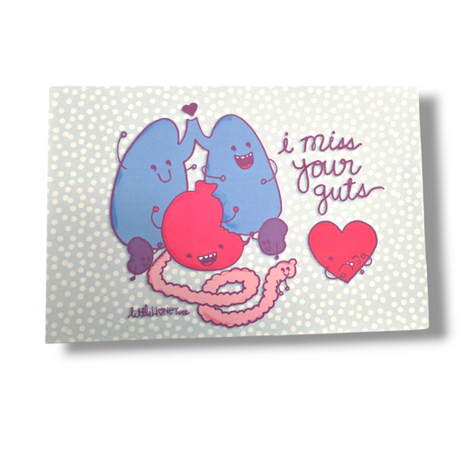 I miss your guts Card