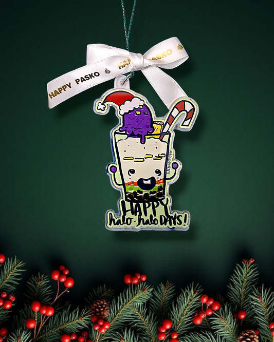 HALO-HALO BABY ORNAMENT