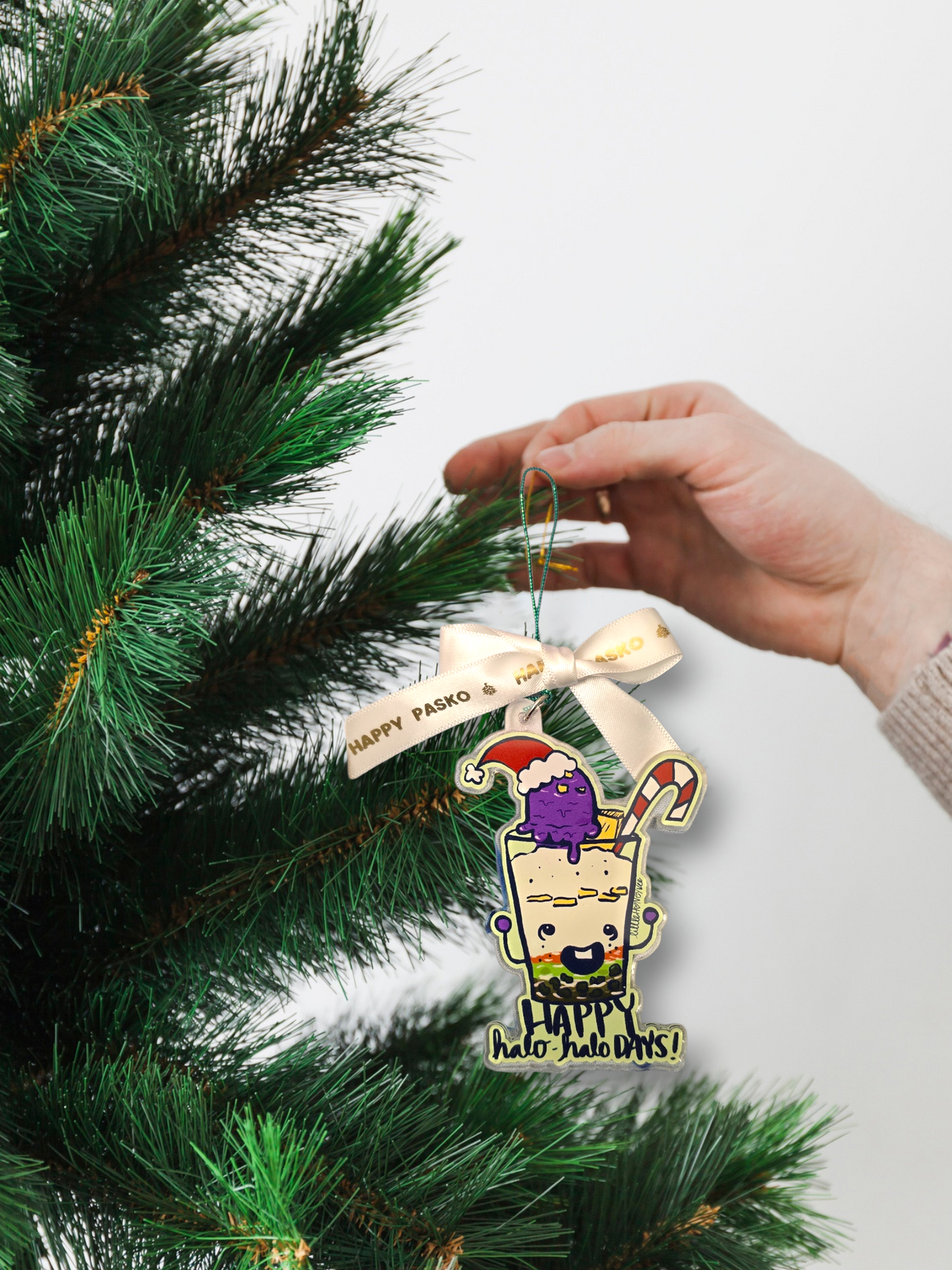 HALO-HALO BABY ORNAMENT