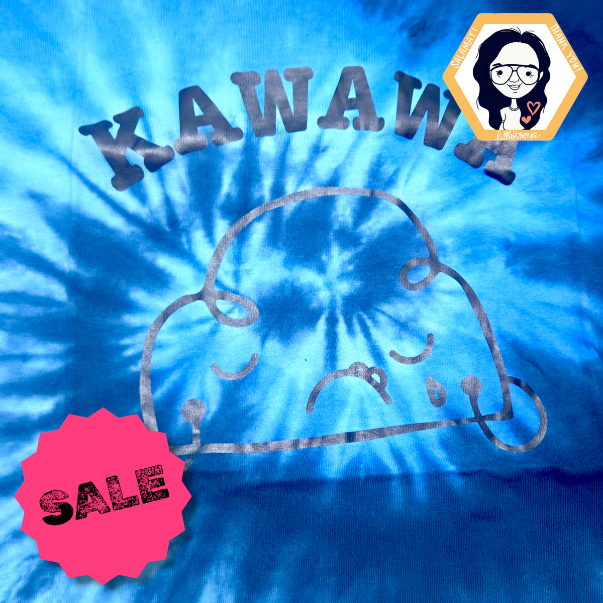 $ALE Kawawa Tie Dye ADULT tee