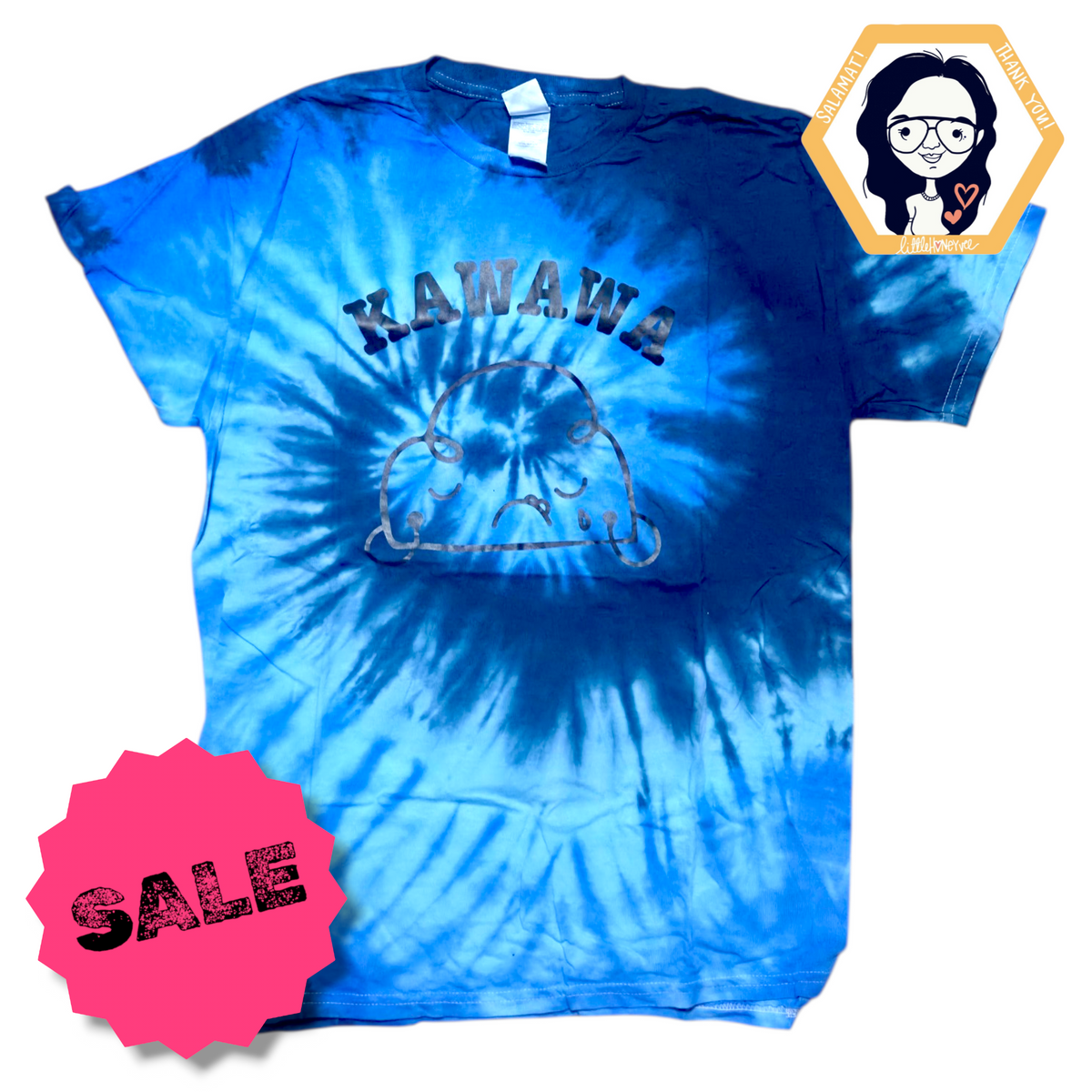 $ALE Kawawa Tie Dye ADULT tee