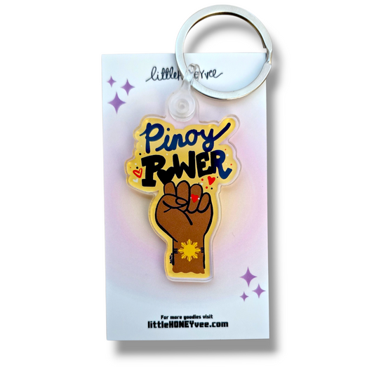Pinoy Power Keychain
