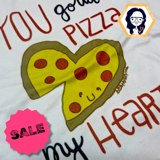 $ALE Pizza my Heart BABY TEE