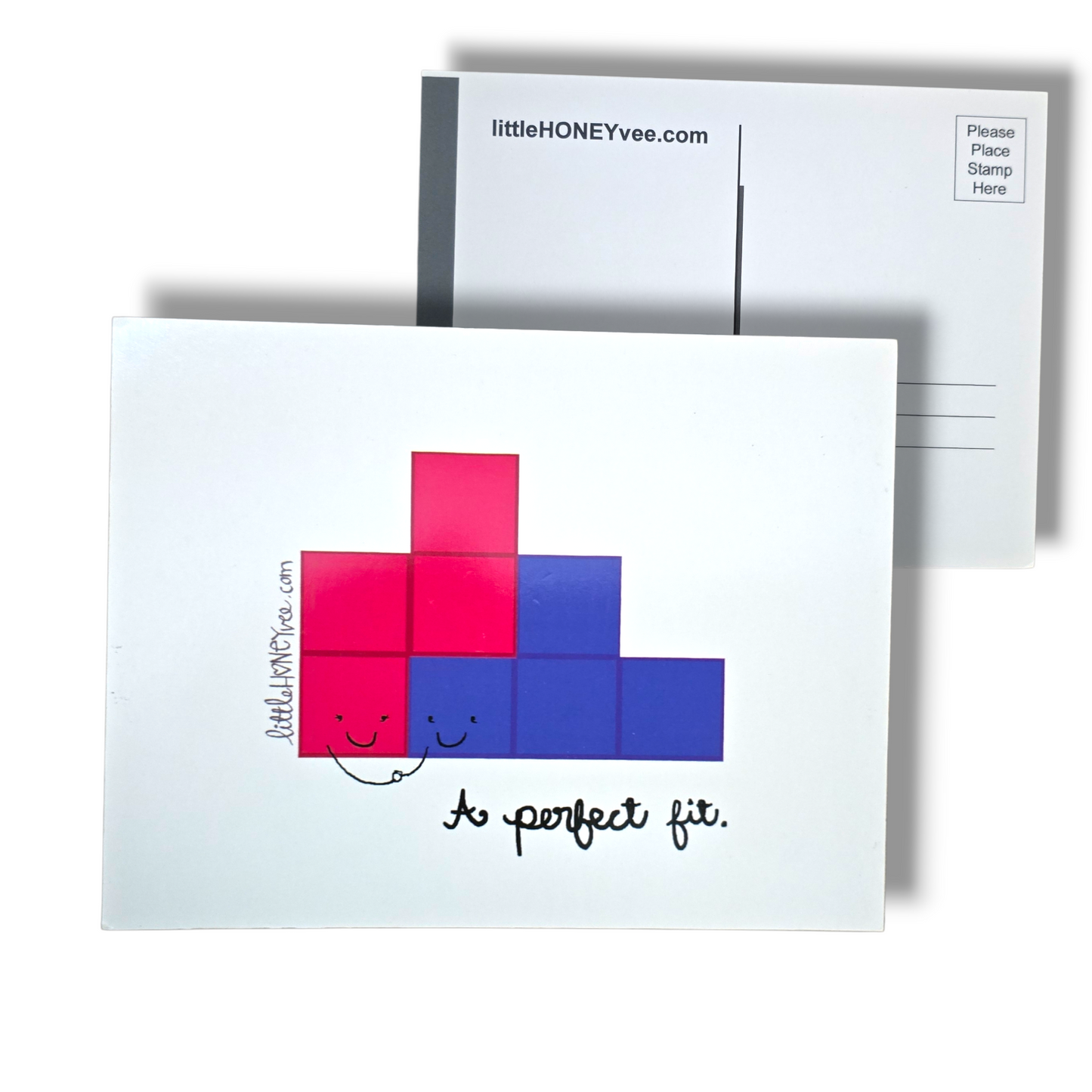 Perfect Fit postcard