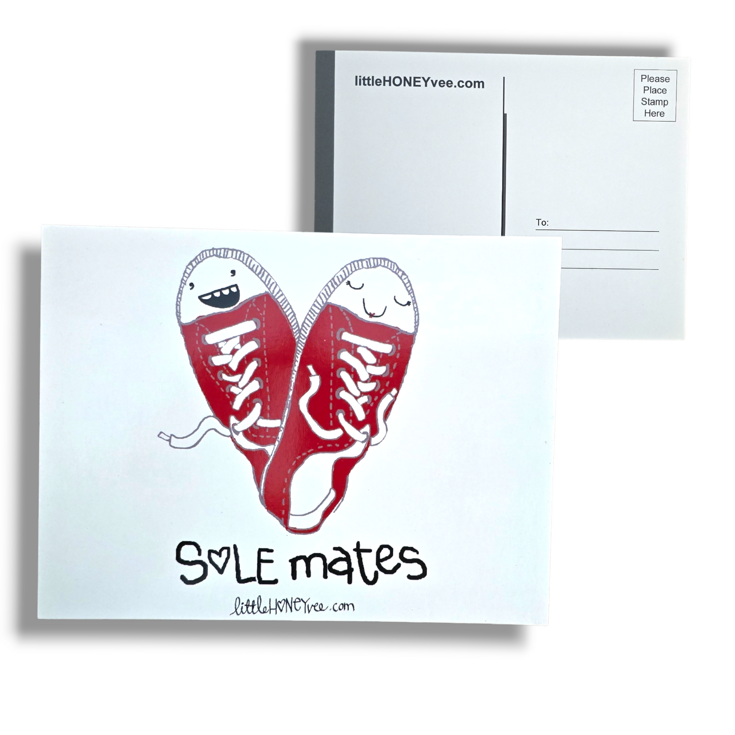 Solemates postcard